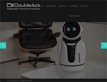 Tablet Screenshot of doubleact.tv
